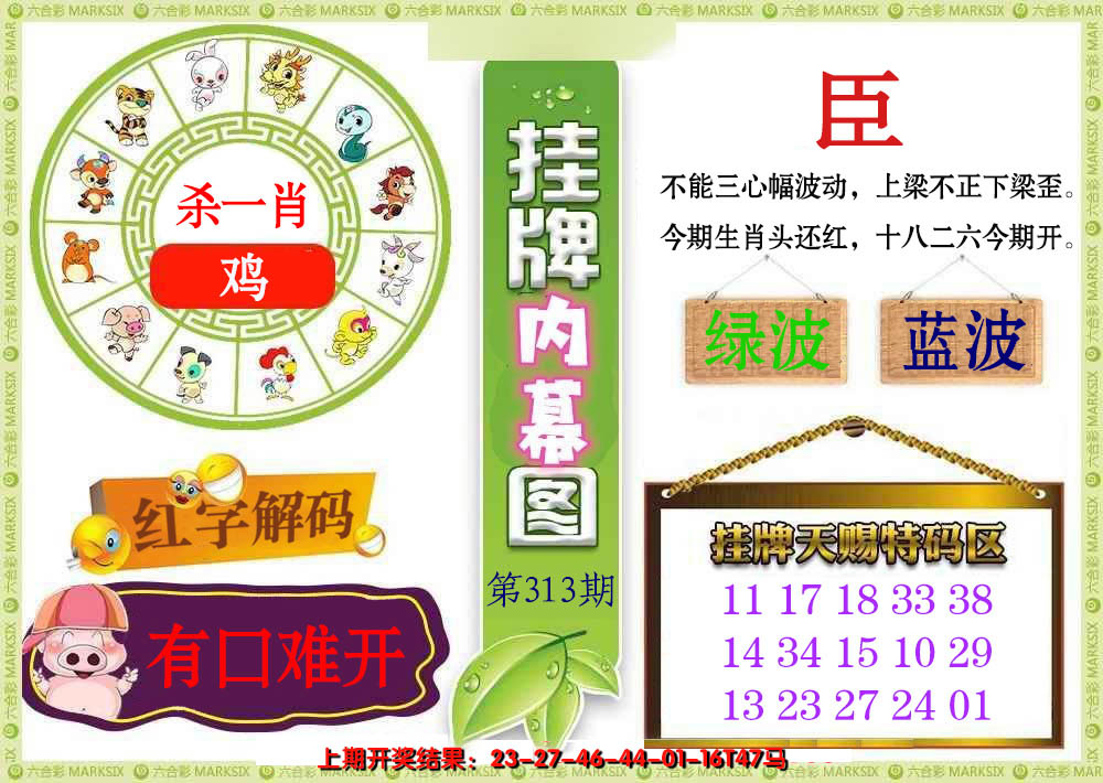 2024313期挂牌内幕图