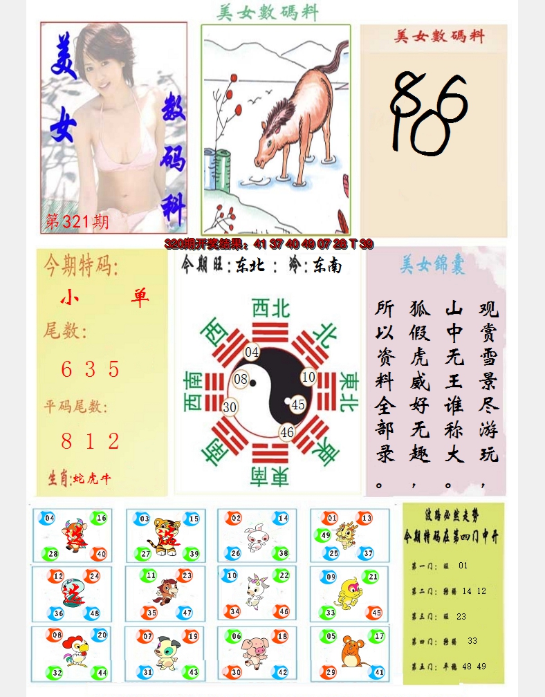 2024321期美女数码料