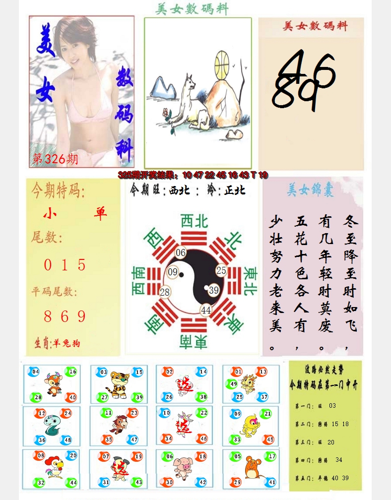 2024326期美女数码料