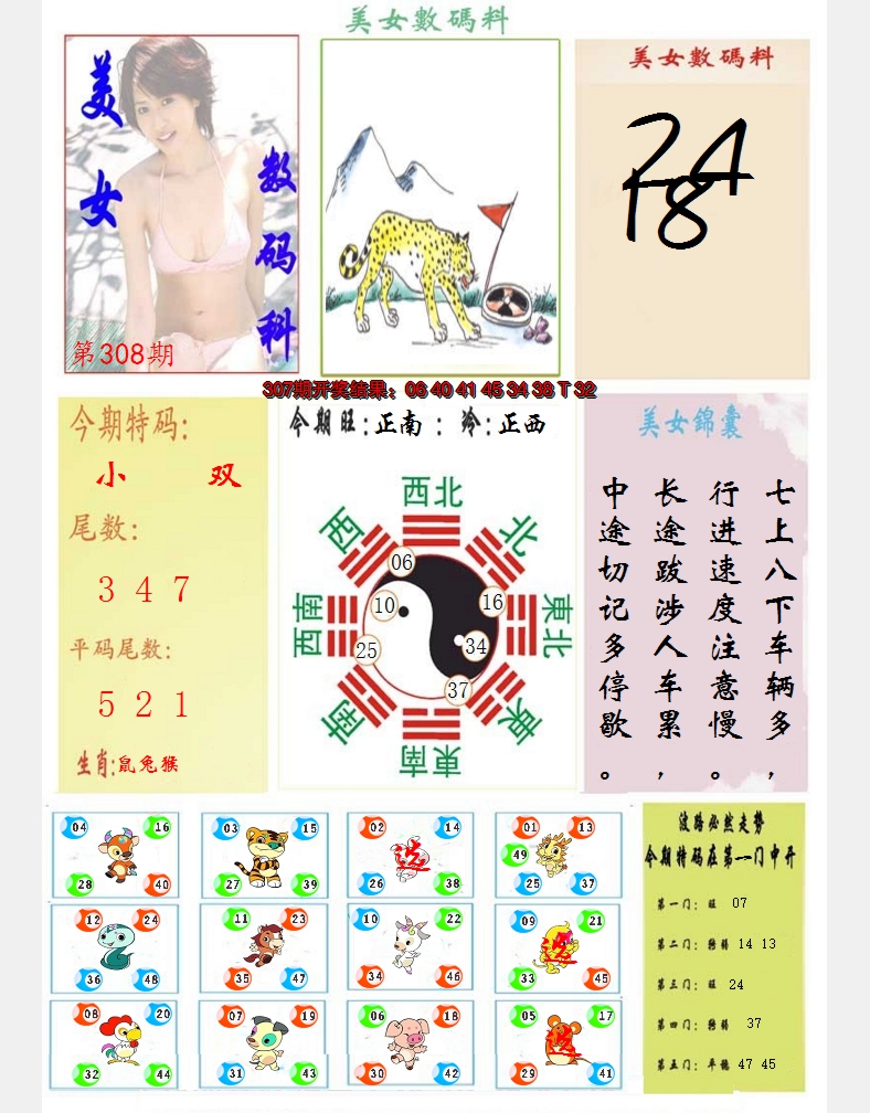 2024308期美女数码料