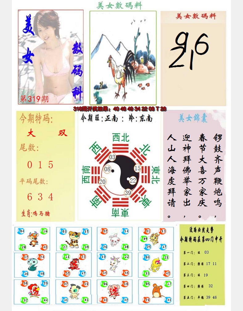 2024319期美女数码料