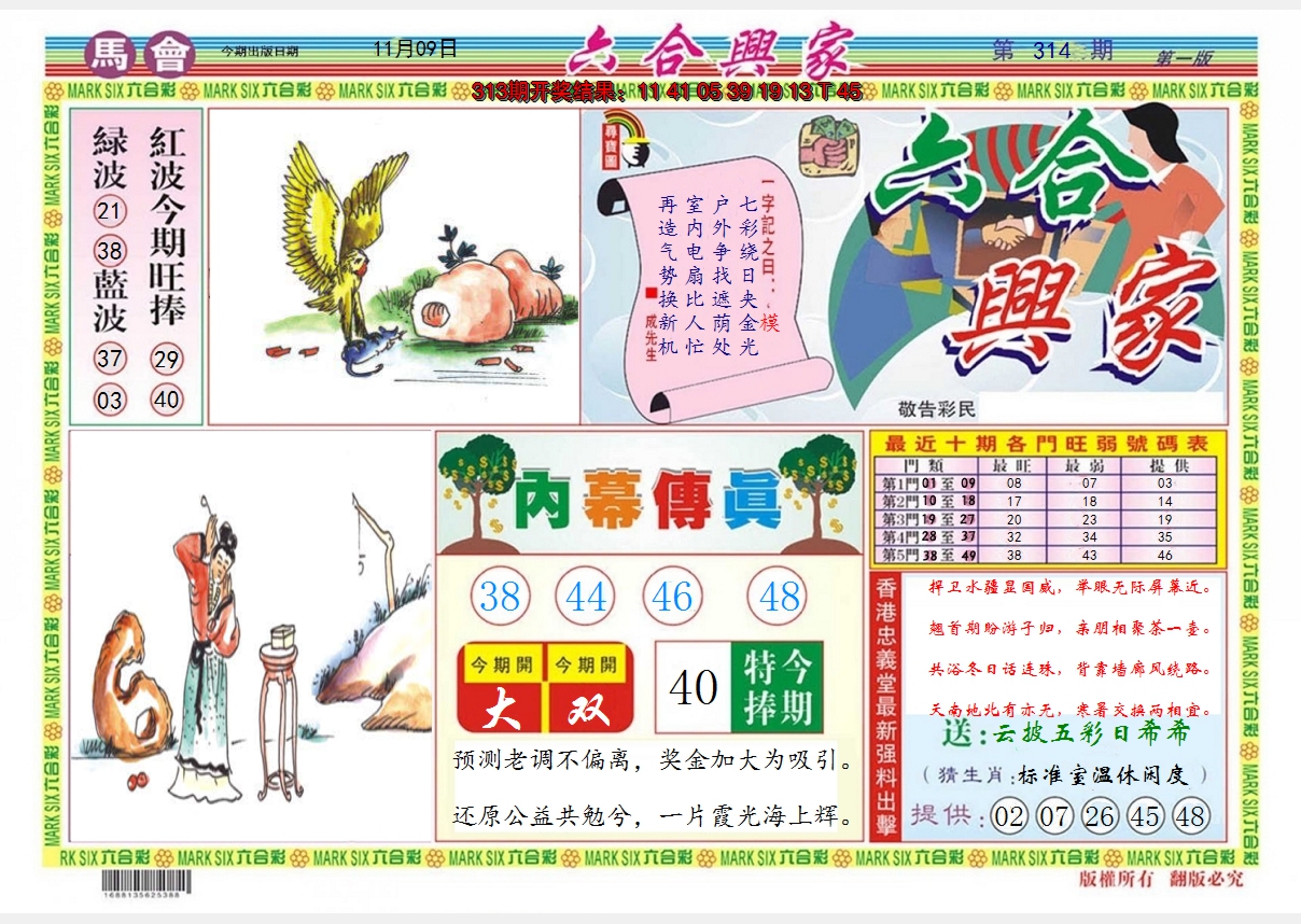 2024314期六合兴家A