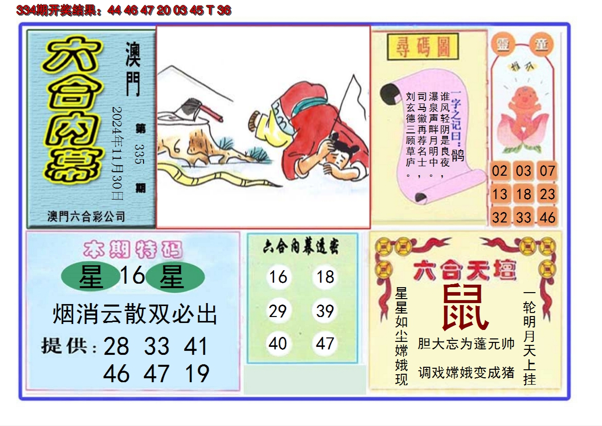 2024335期六合内幕