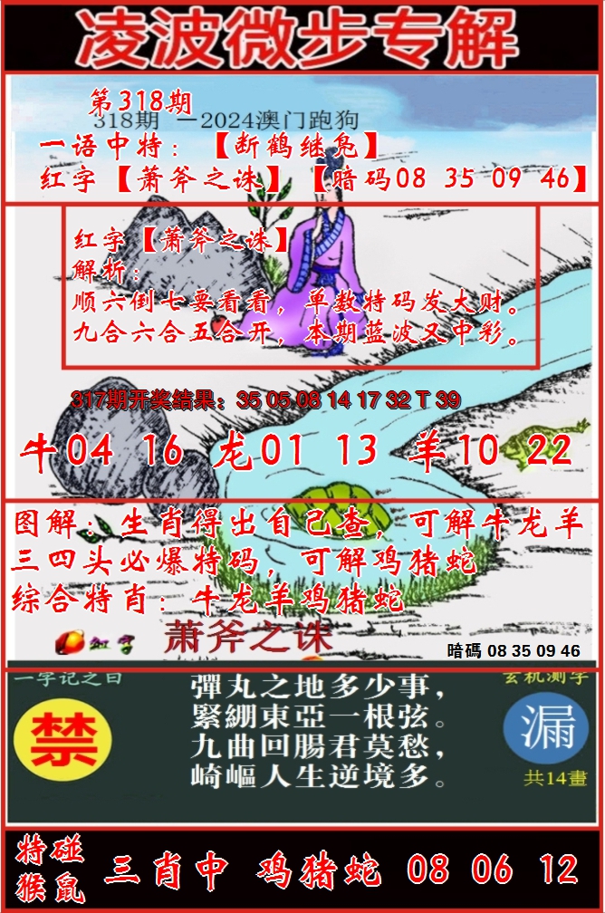 2024318期凌波微步