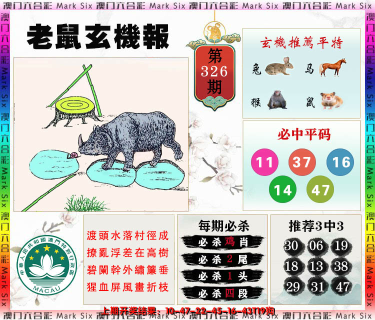 2024326期老鼠玄机报