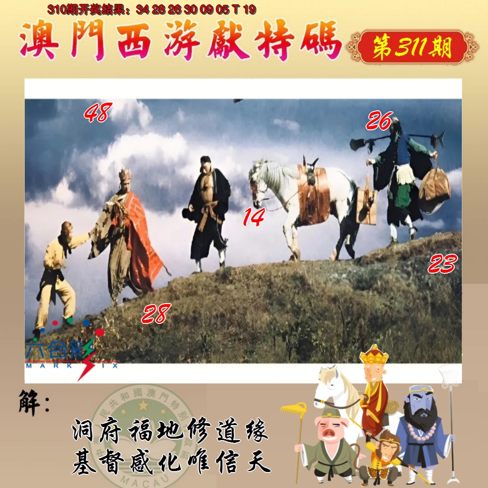 2024311期西游献码