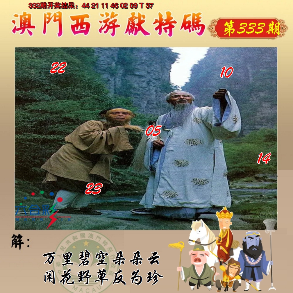 2024333期西游献码