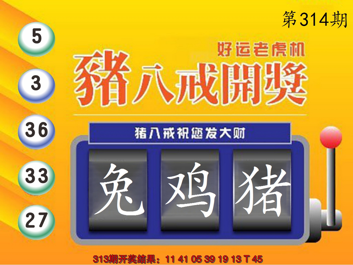 2024314期猪八戒开奖A