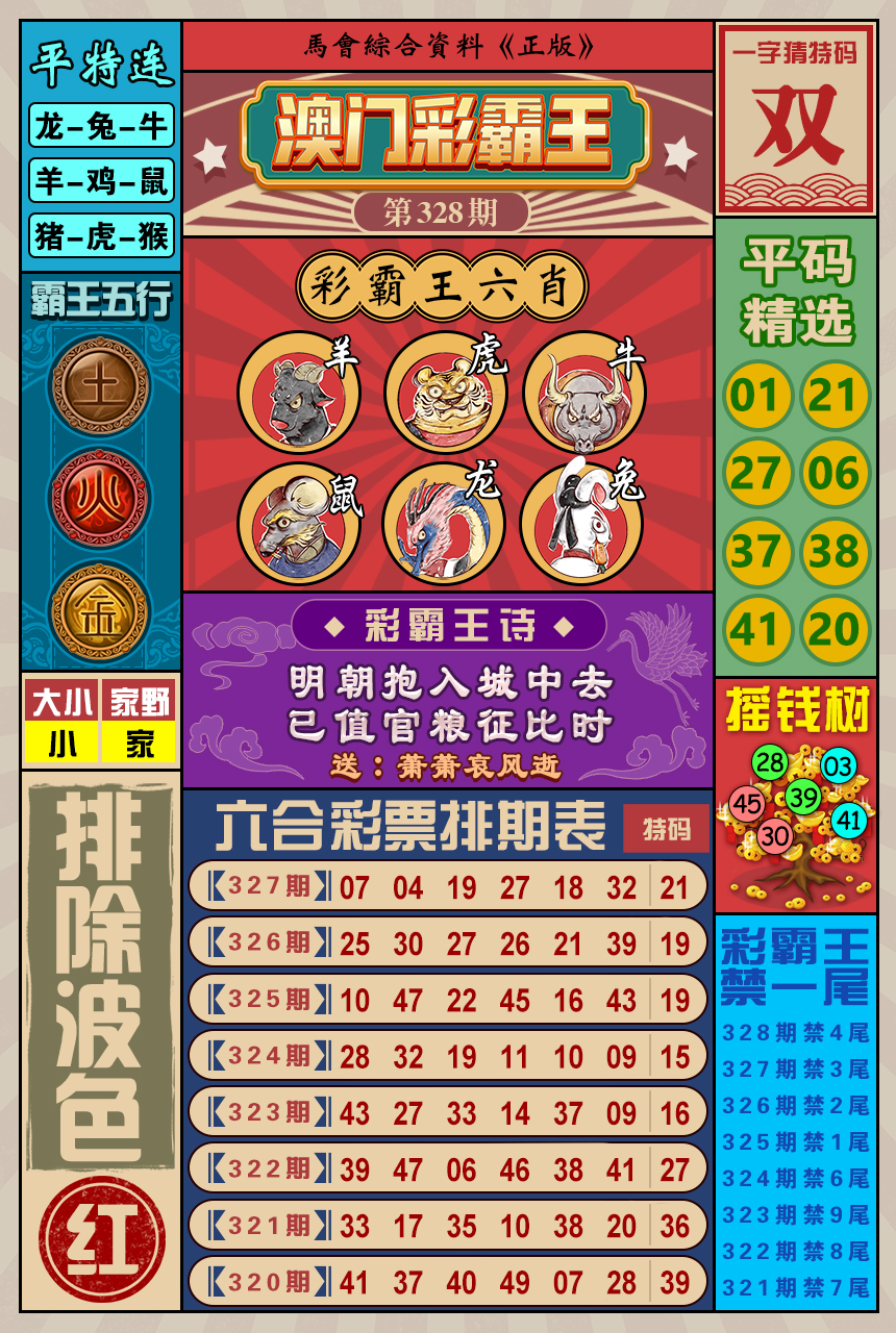 2024328期澳门彩霸王