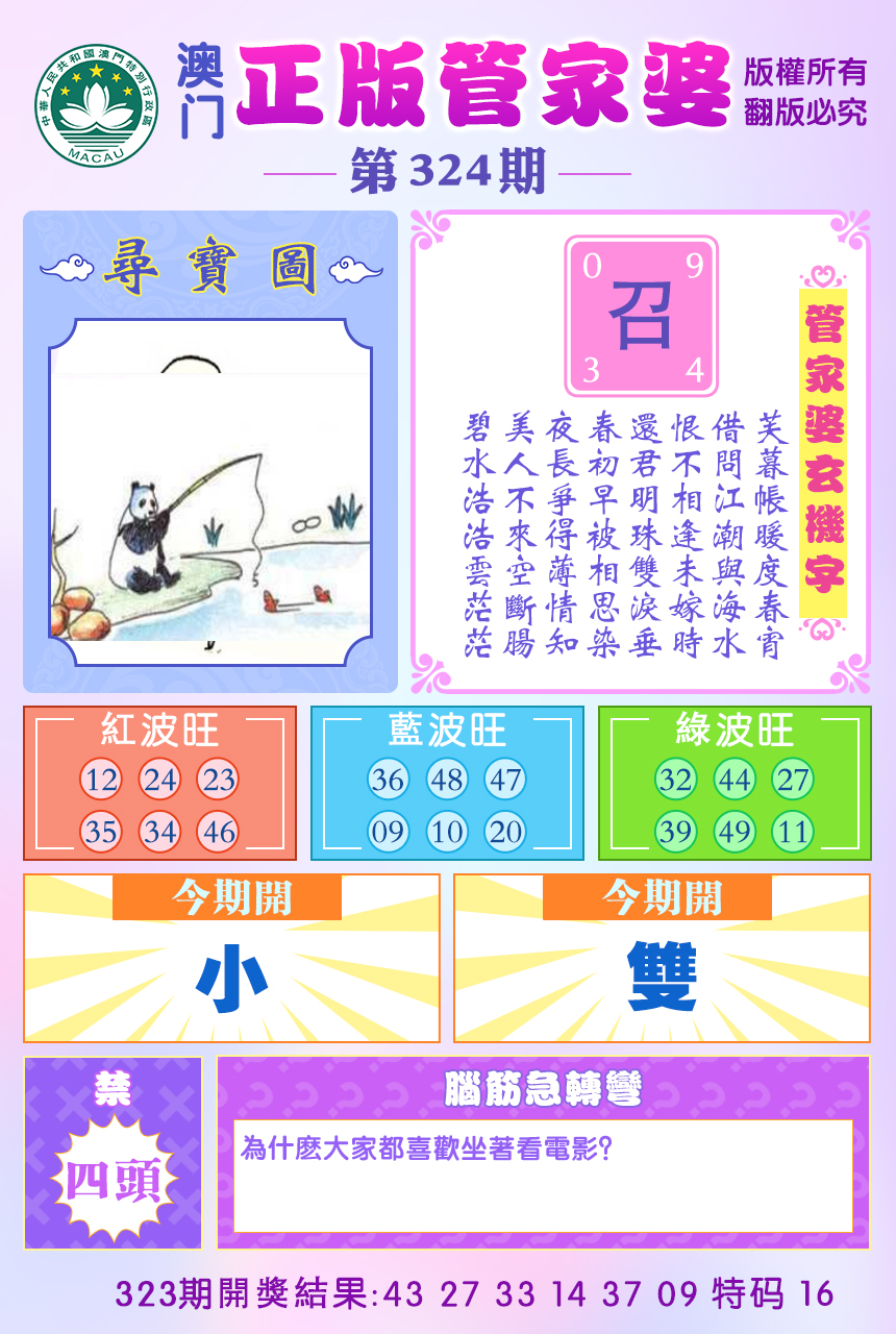 2024324期正版管家婆