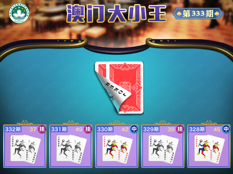 2024333期澳门大小王