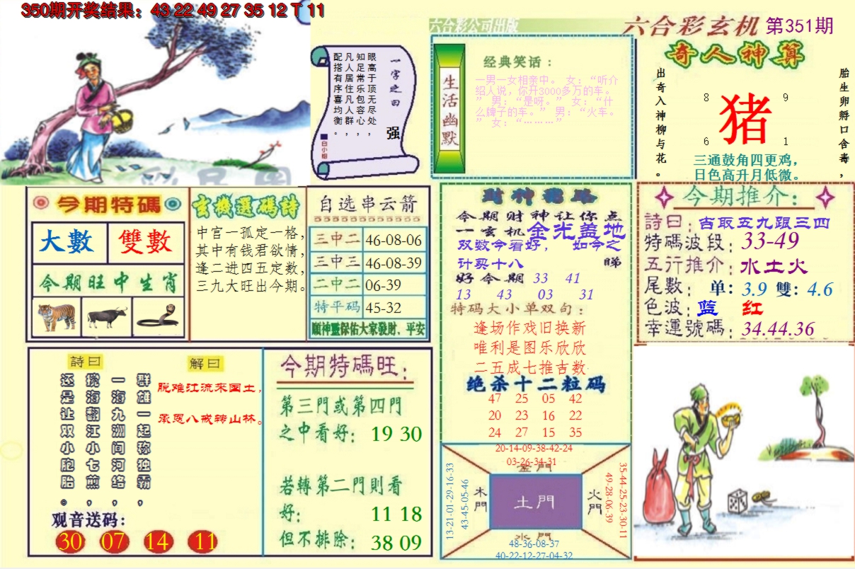 2024351期澳门六合玄机