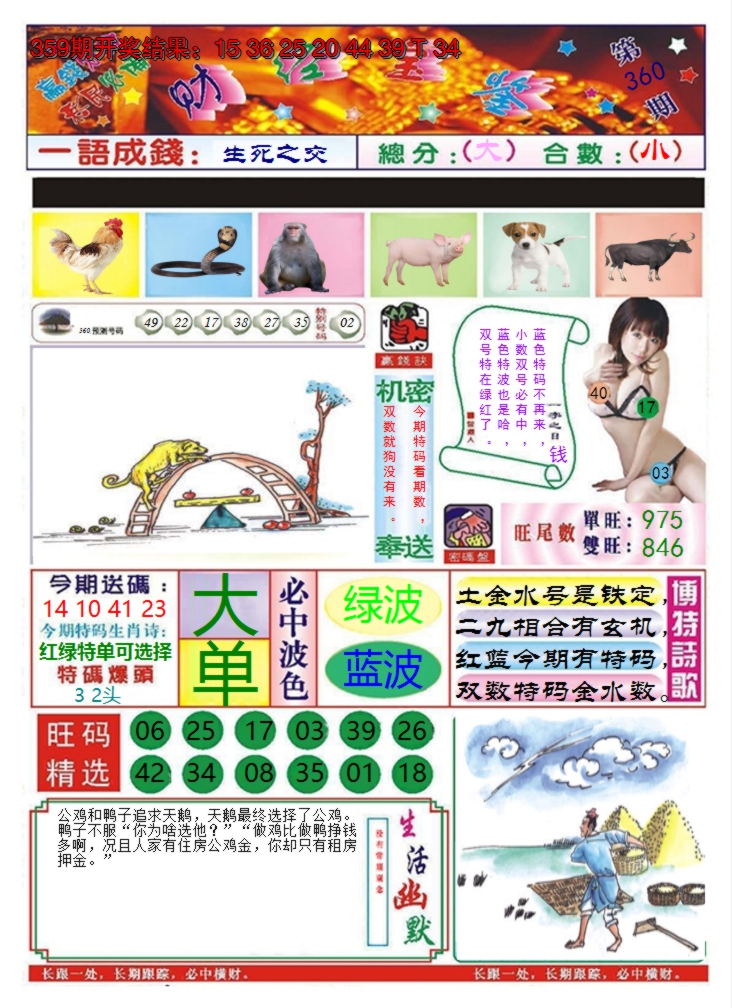 2024360期澳门财经宝鉴