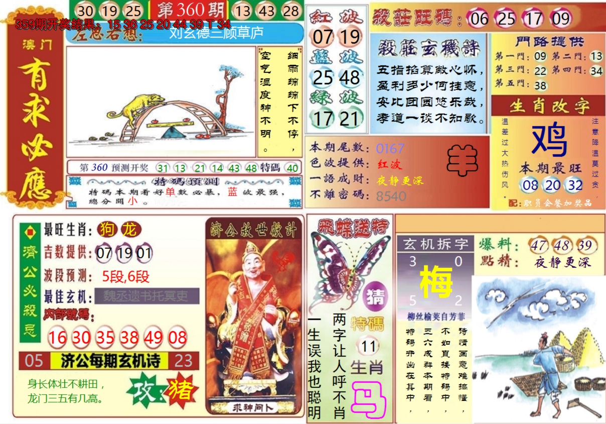 2024360期澳门有求必应