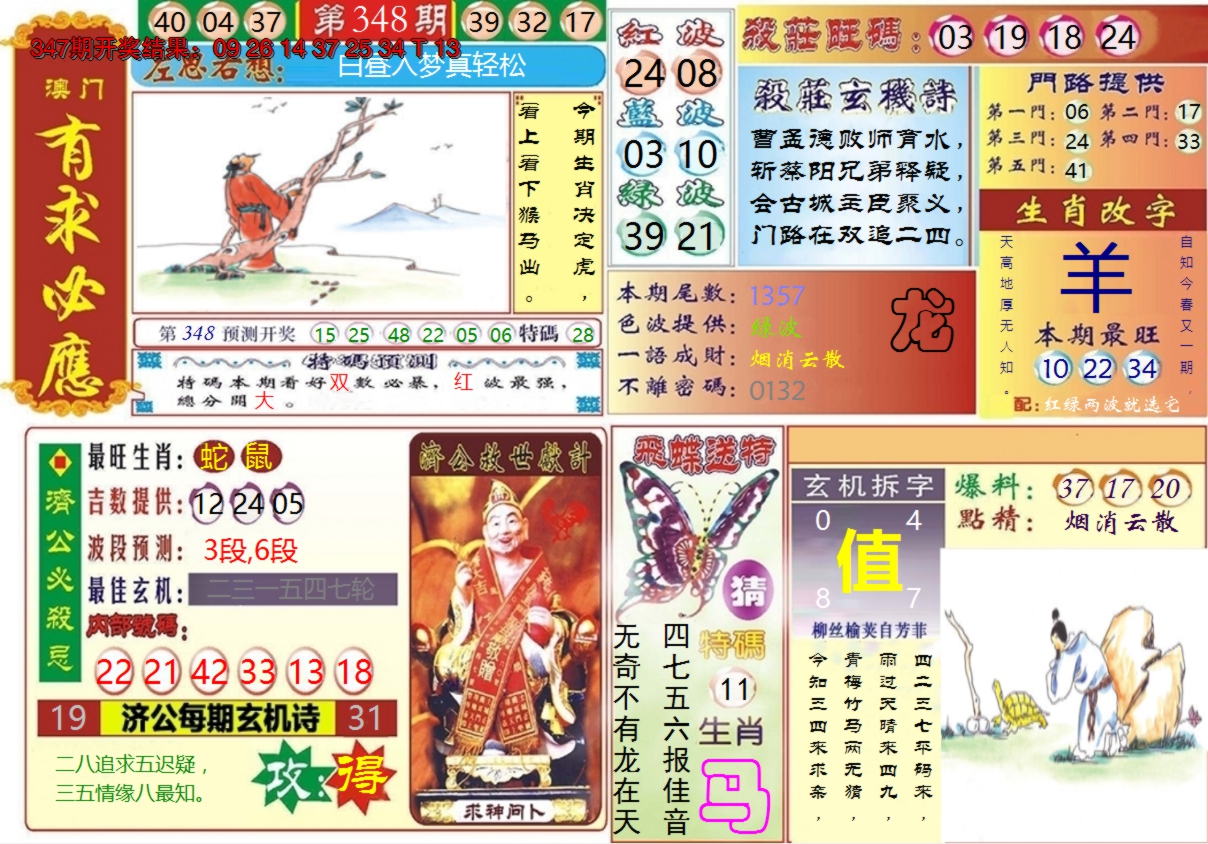 2024348期澳门有求必应