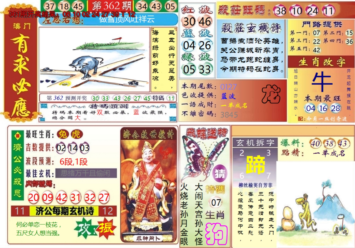 2024362期澳门有求必应