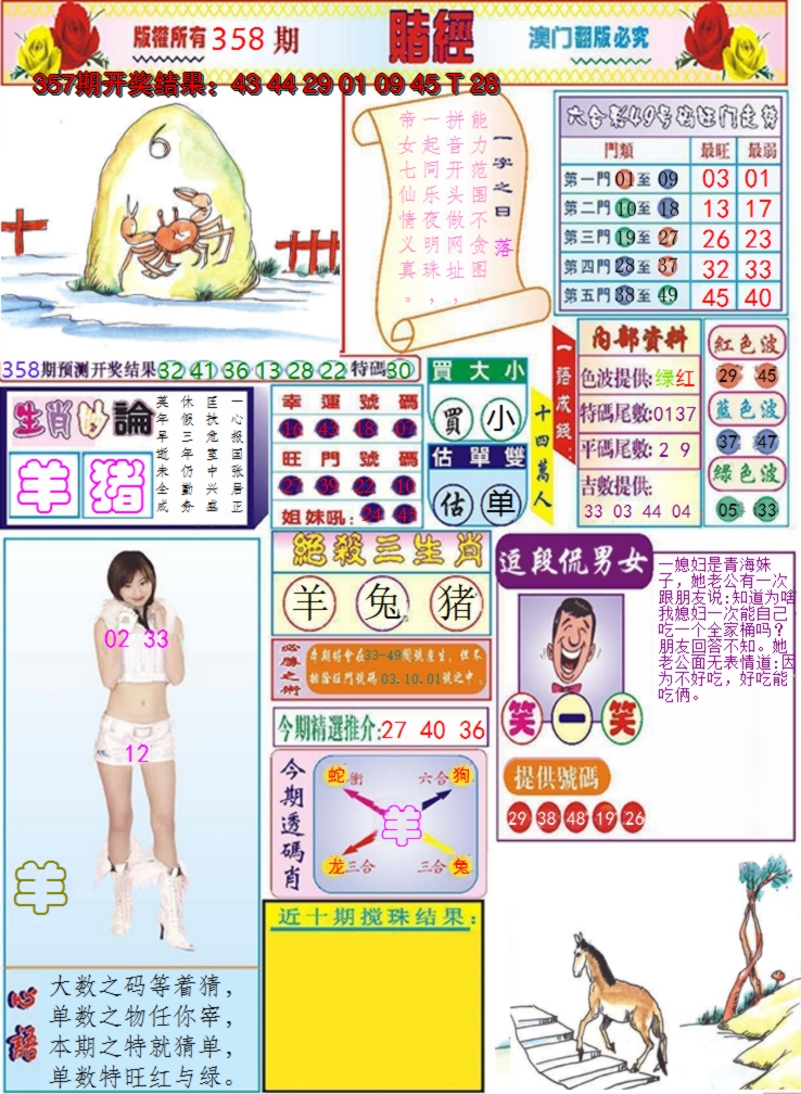 2024358期澳门赌经