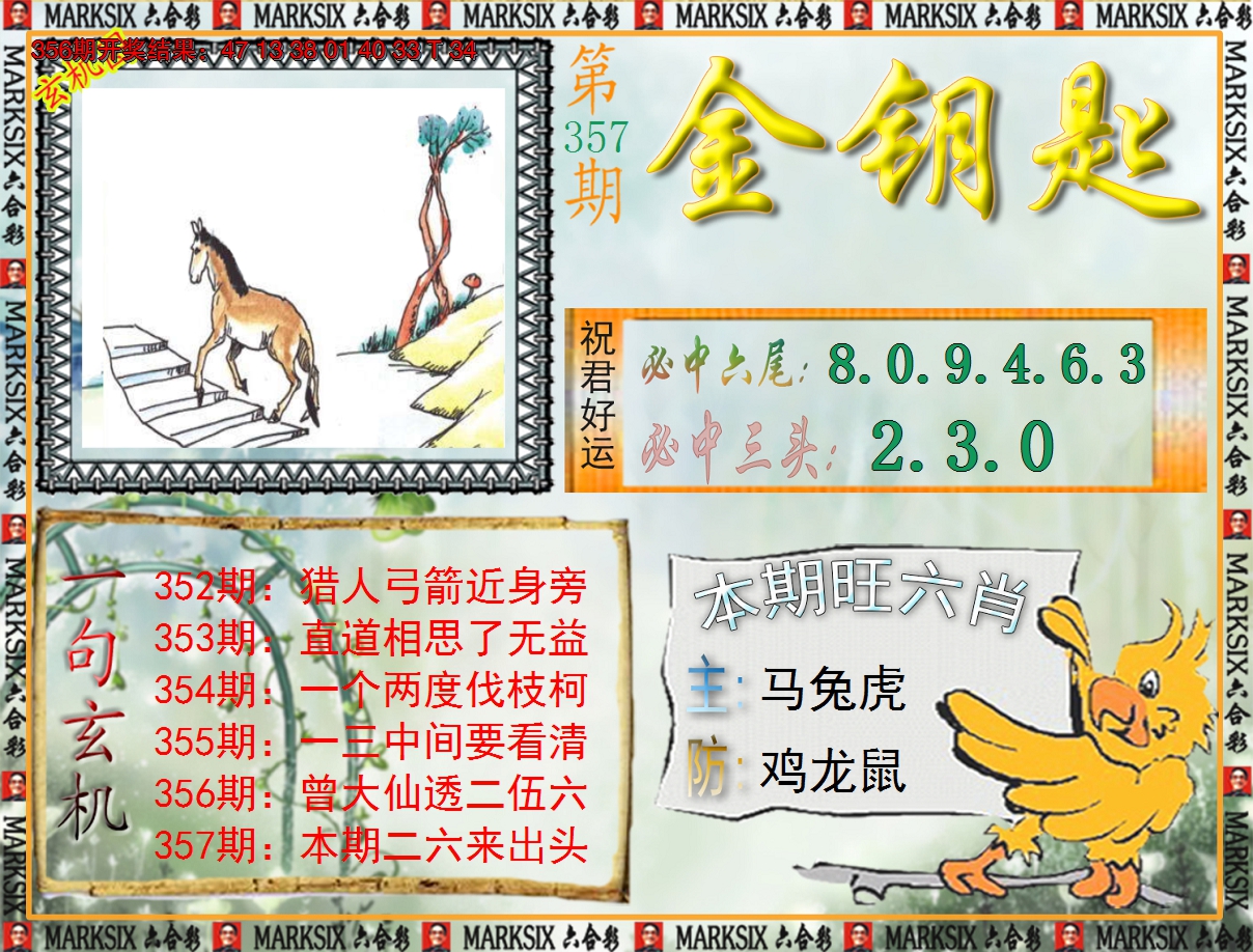 2024357期《澳门金钥匙》