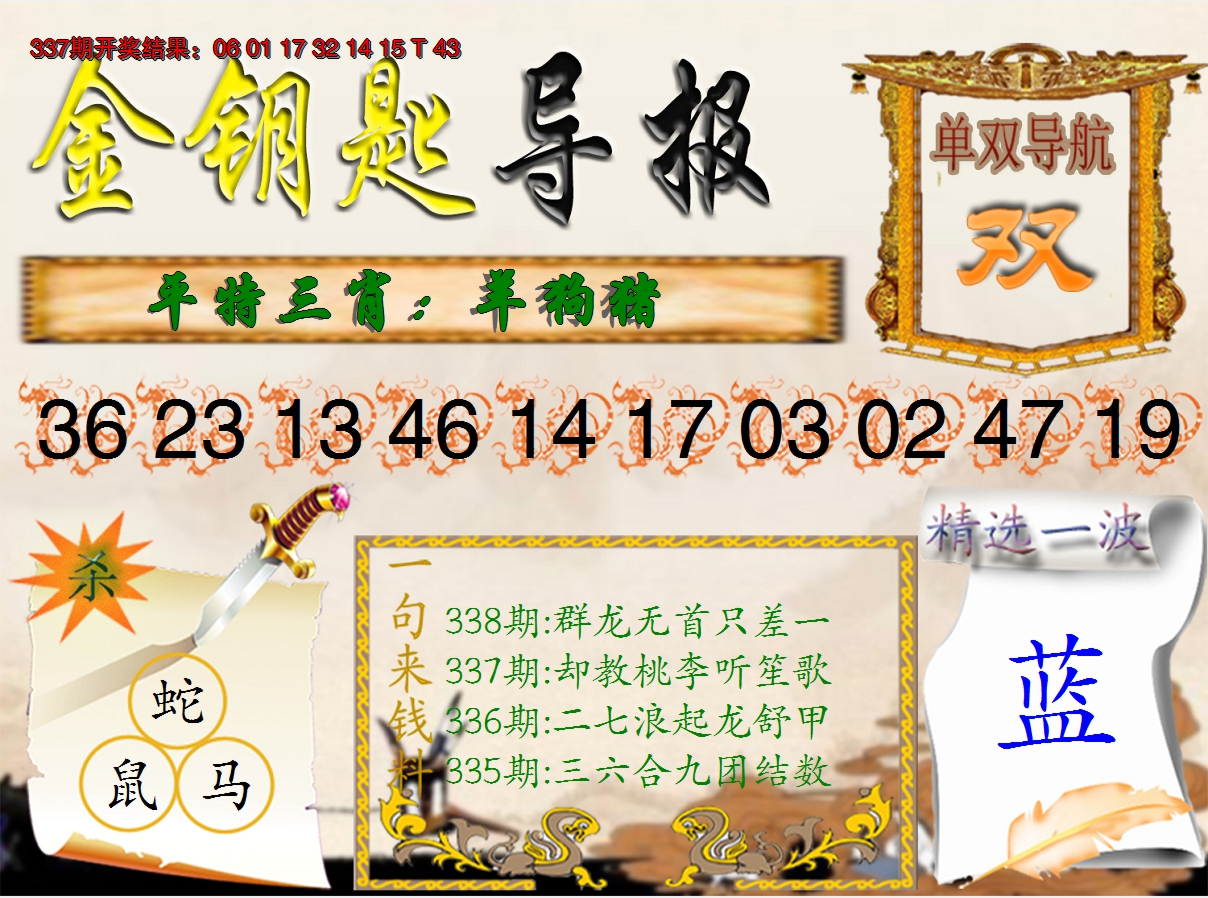 2024338期《金钥匙导报》