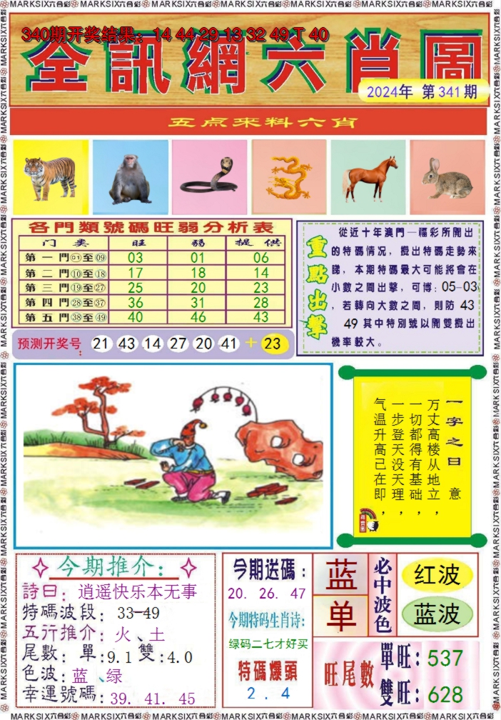 2024341期全讯网六肖图