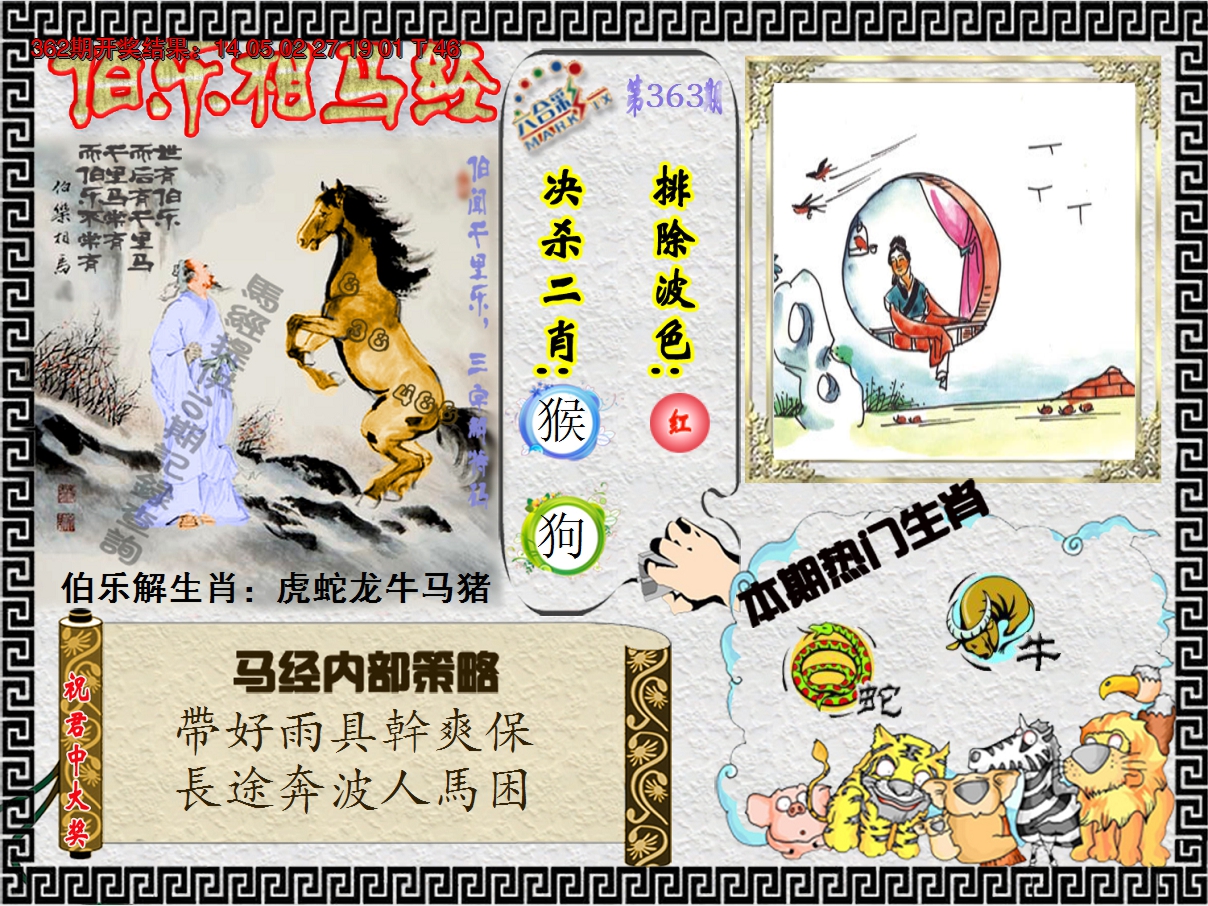 2024363期伯乐相马经