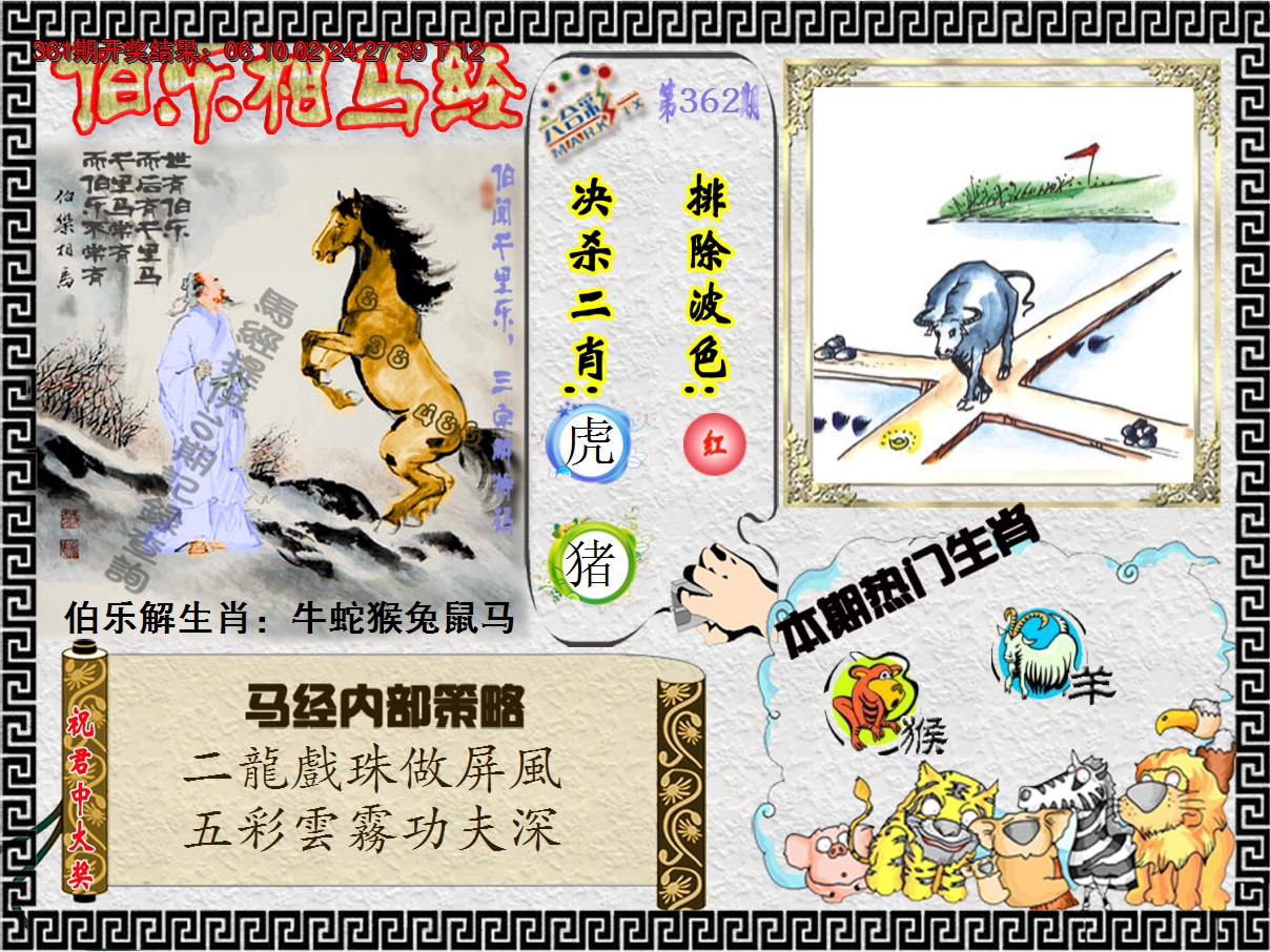 2024362期伯乐相马经