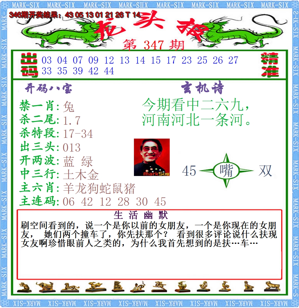 2024347期澳门龙头报