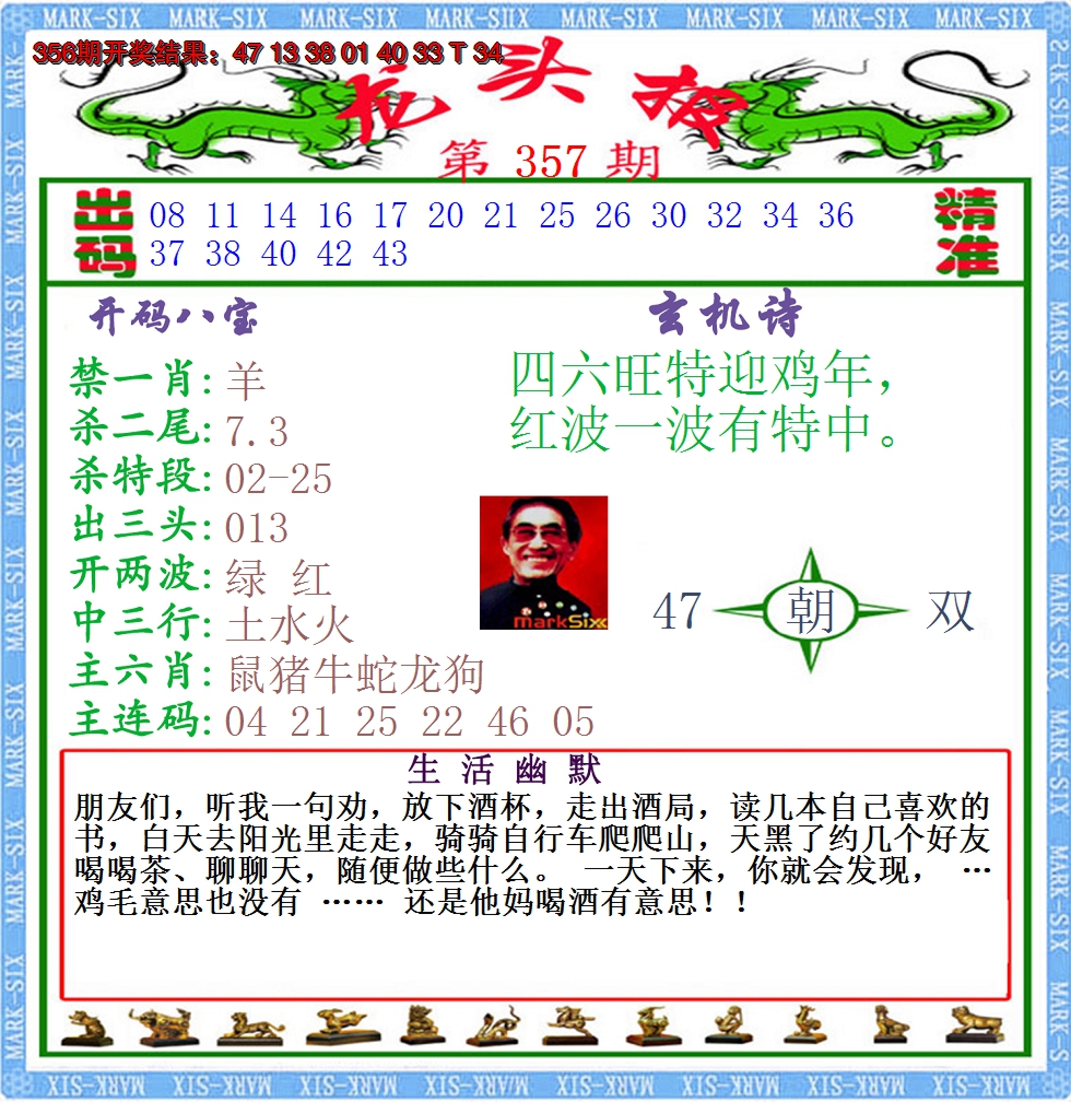 2024357期澳门龙头报