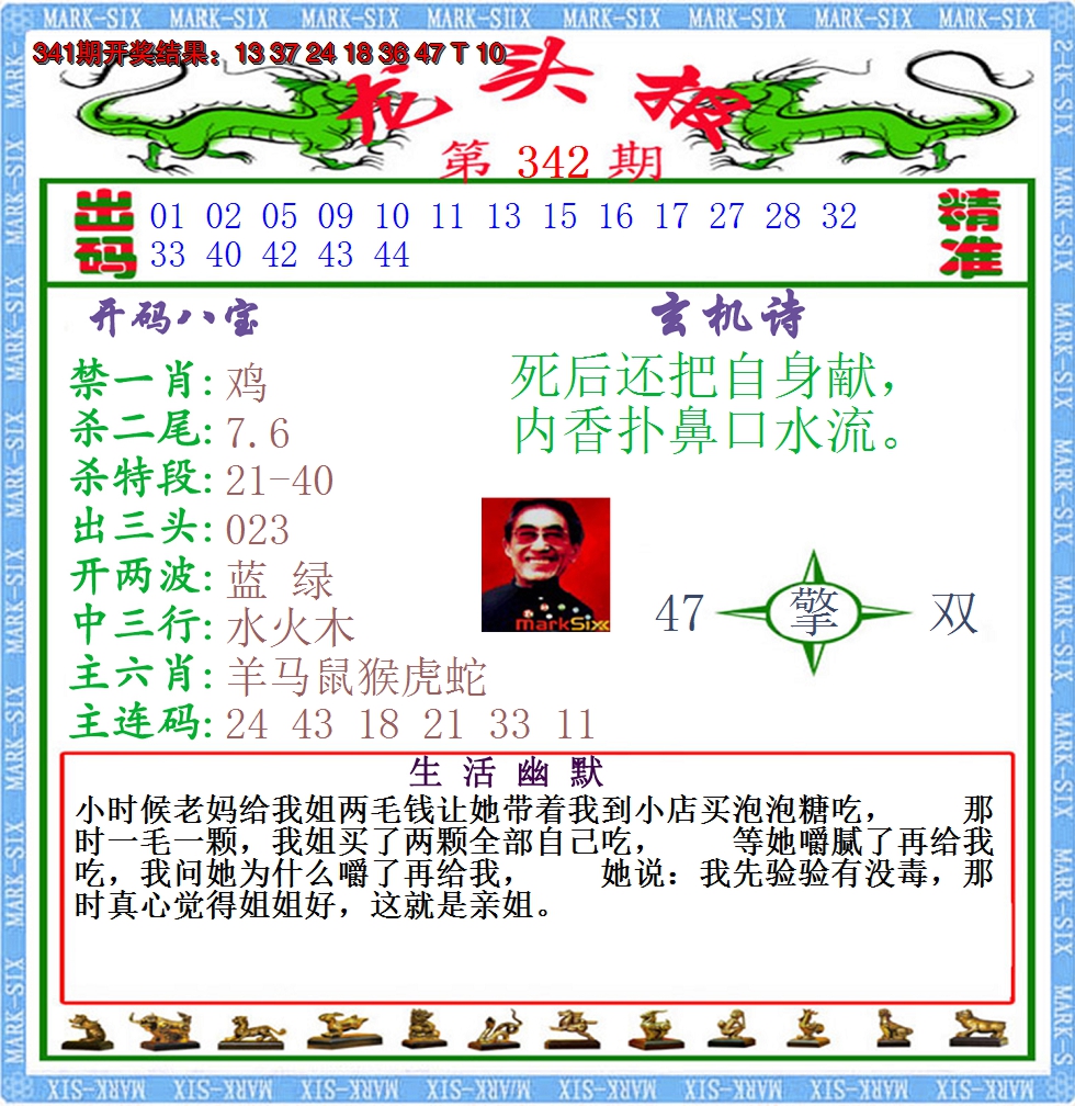 2024342期澳门龙头报