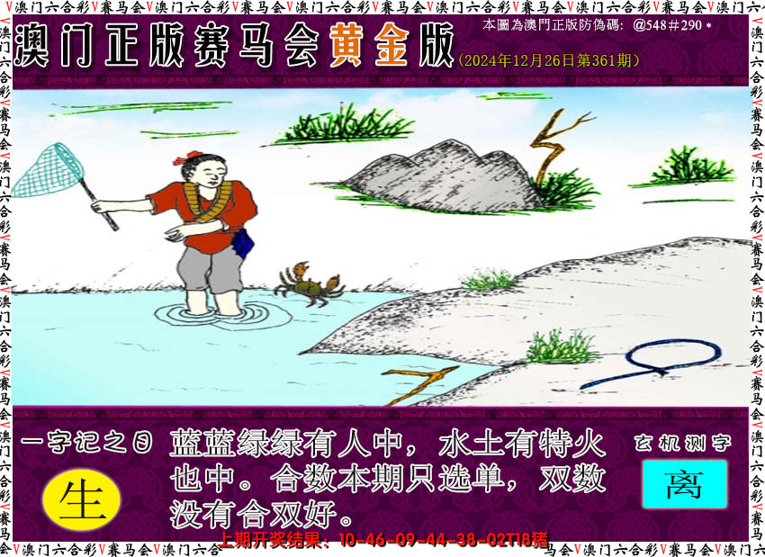 2024361期赛马会黄金版