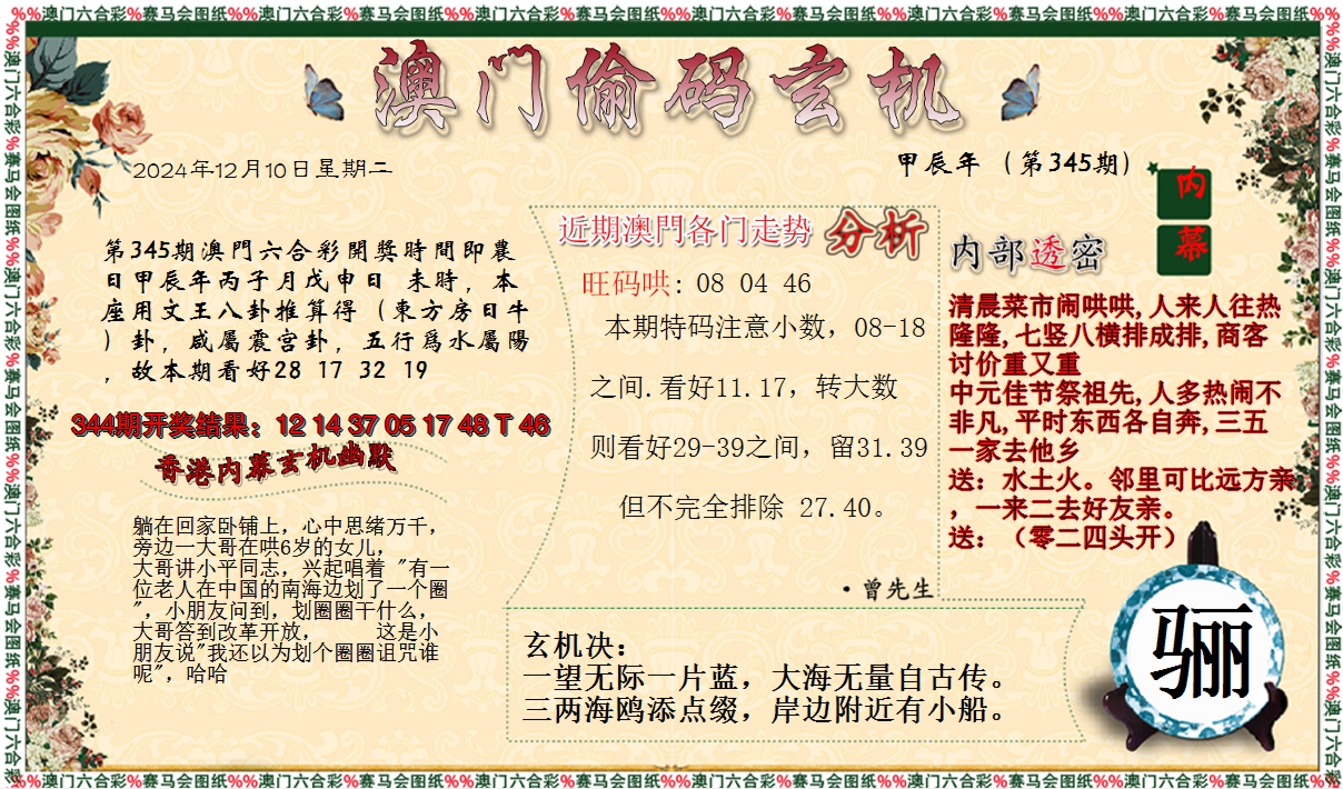 2024345期偷码玄机