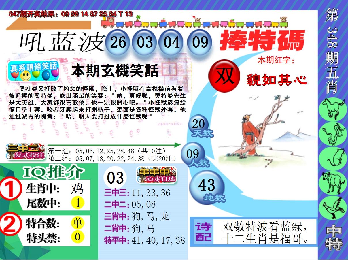 2024348期新特报