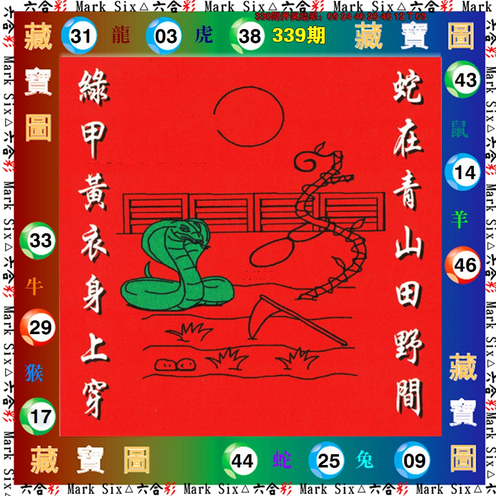 2024339期藏宝图