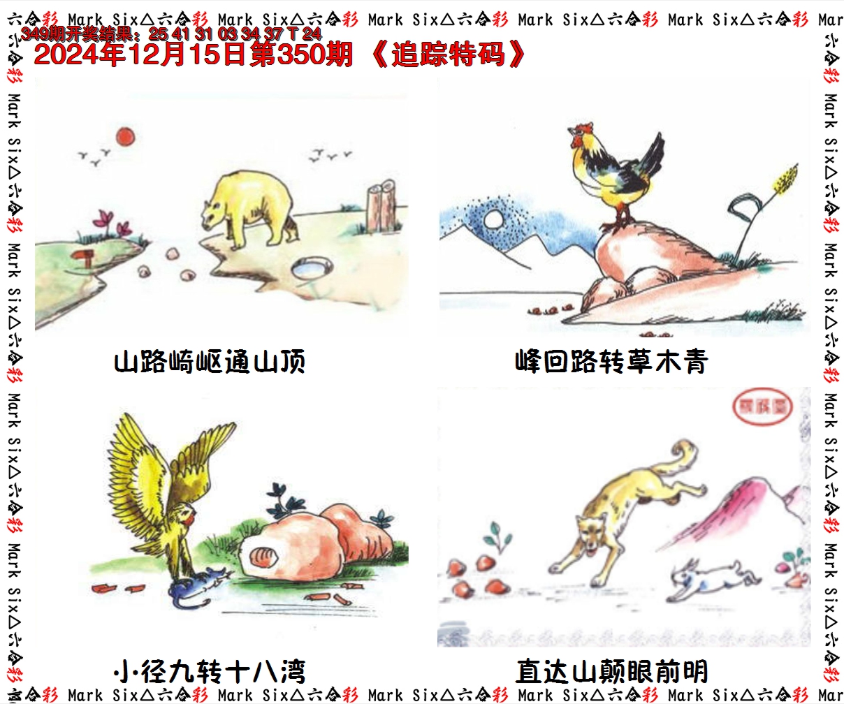 2024350期追踪特码