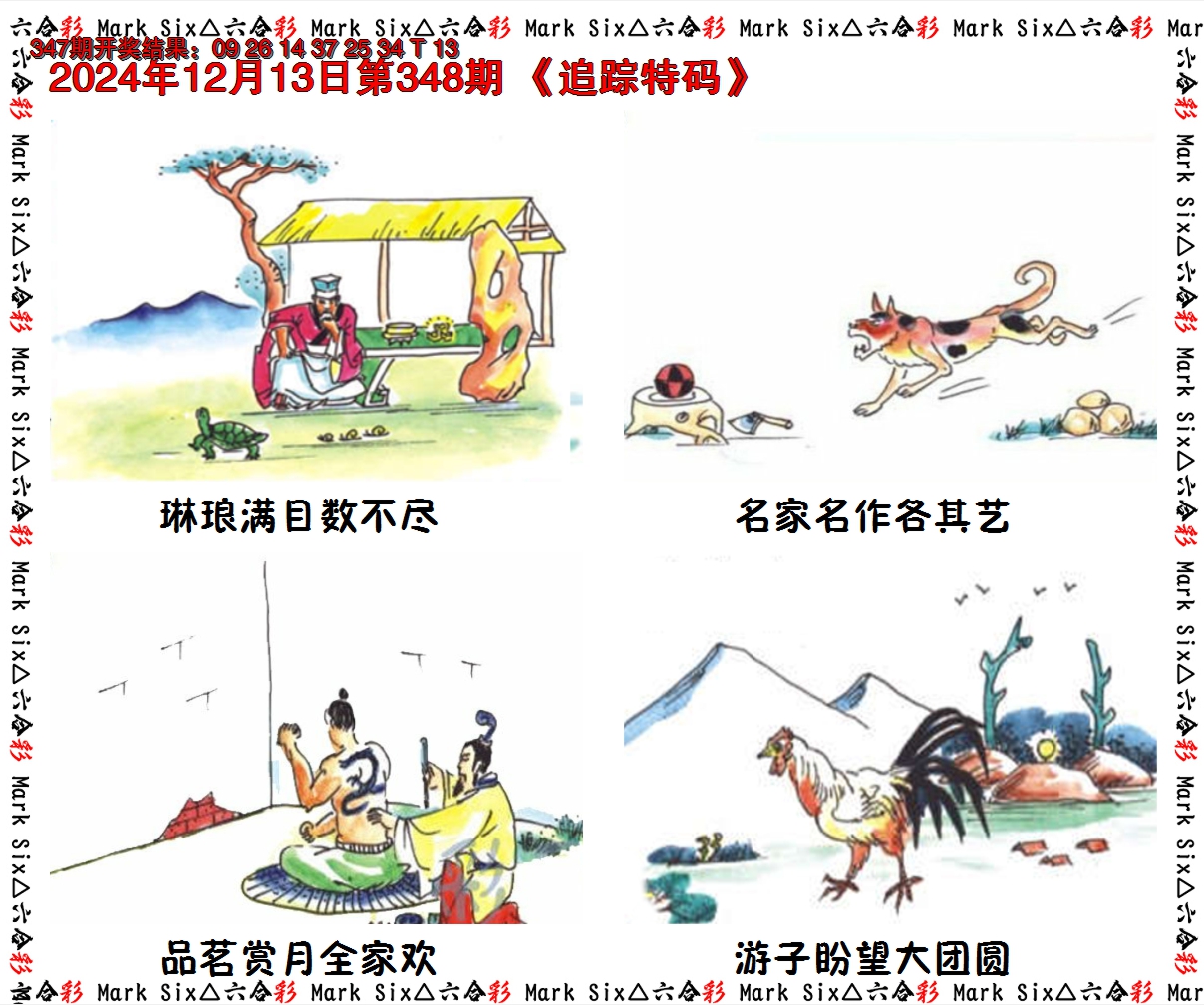 2024348期追踪特码