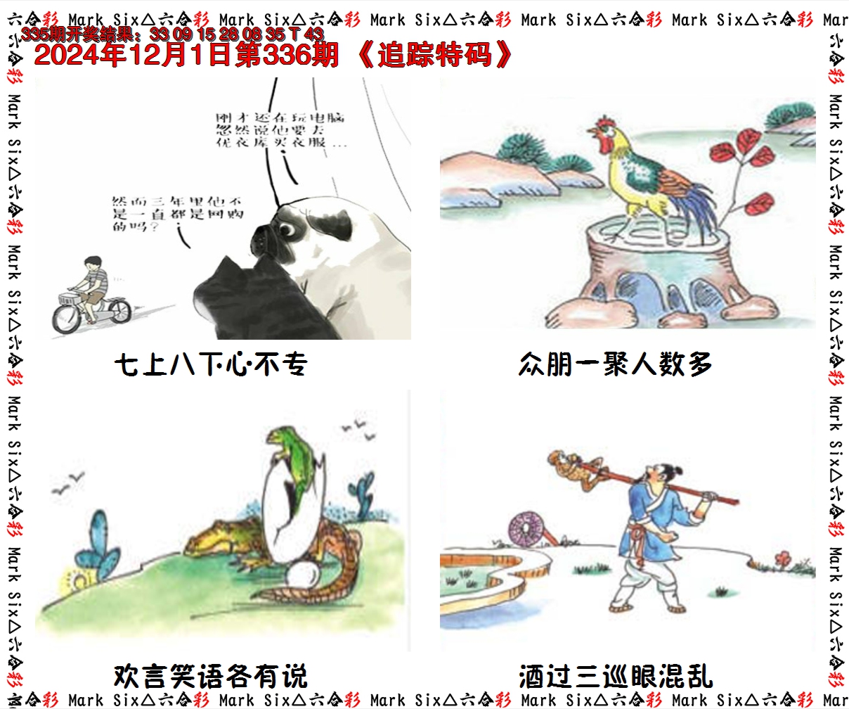 2024336期追踪特码