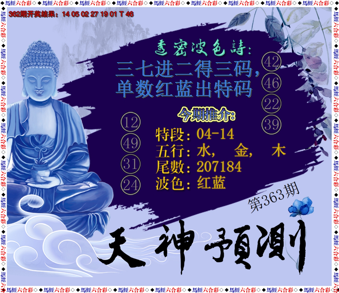 2024363期天神预测
