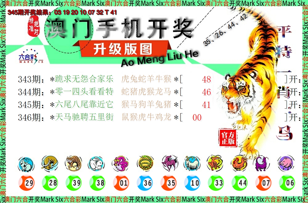 2024346期澳门开奖报