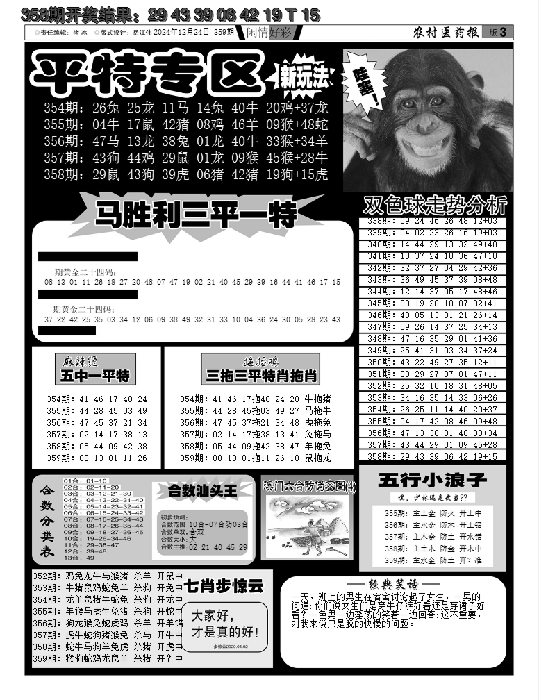 2024359期新粤彩F
