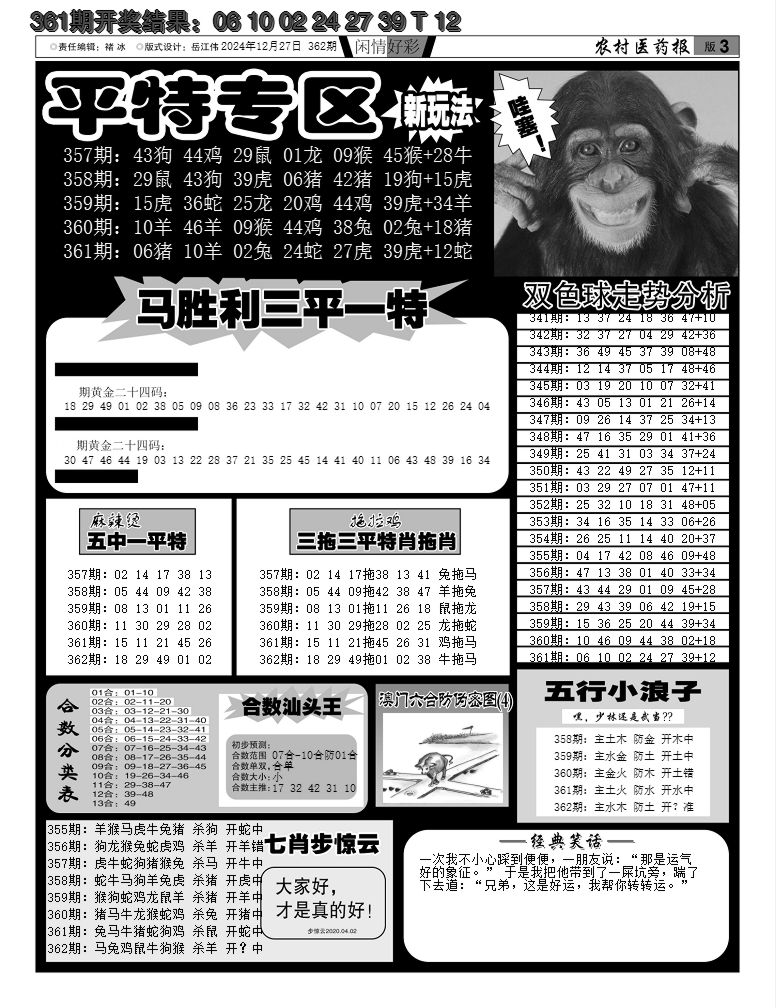 2024362期新粤彩F
