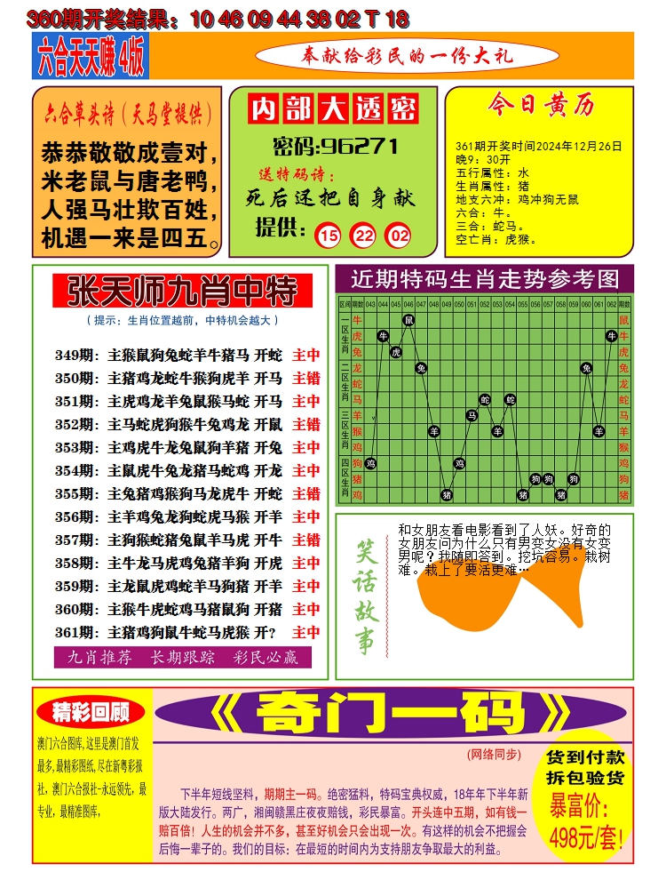 2024361期澳门天天赚C