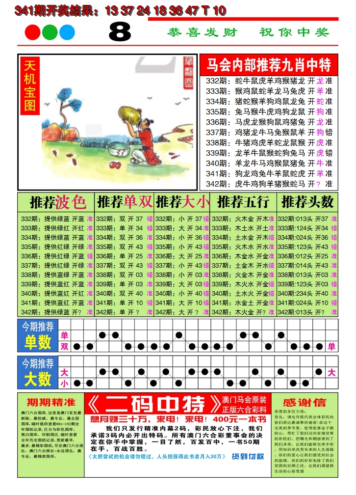 2024342期澳门致富经B