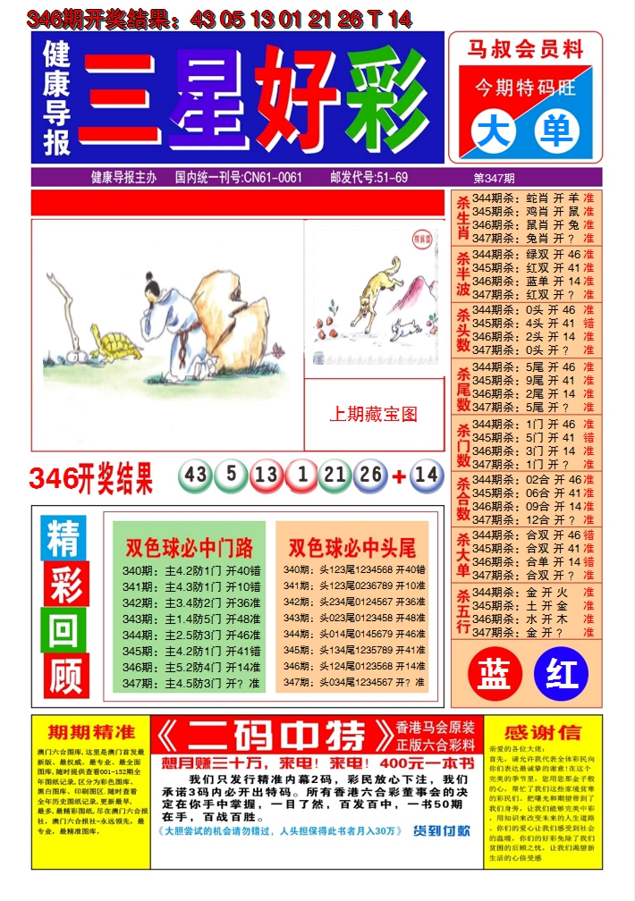 2024347期澳门三星好彩A