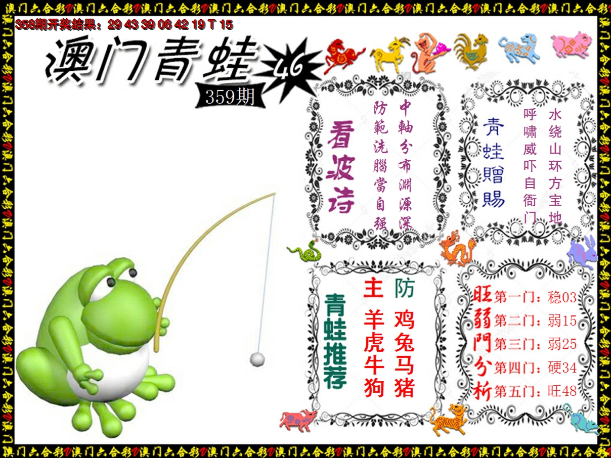 2024359期青蛙系列48