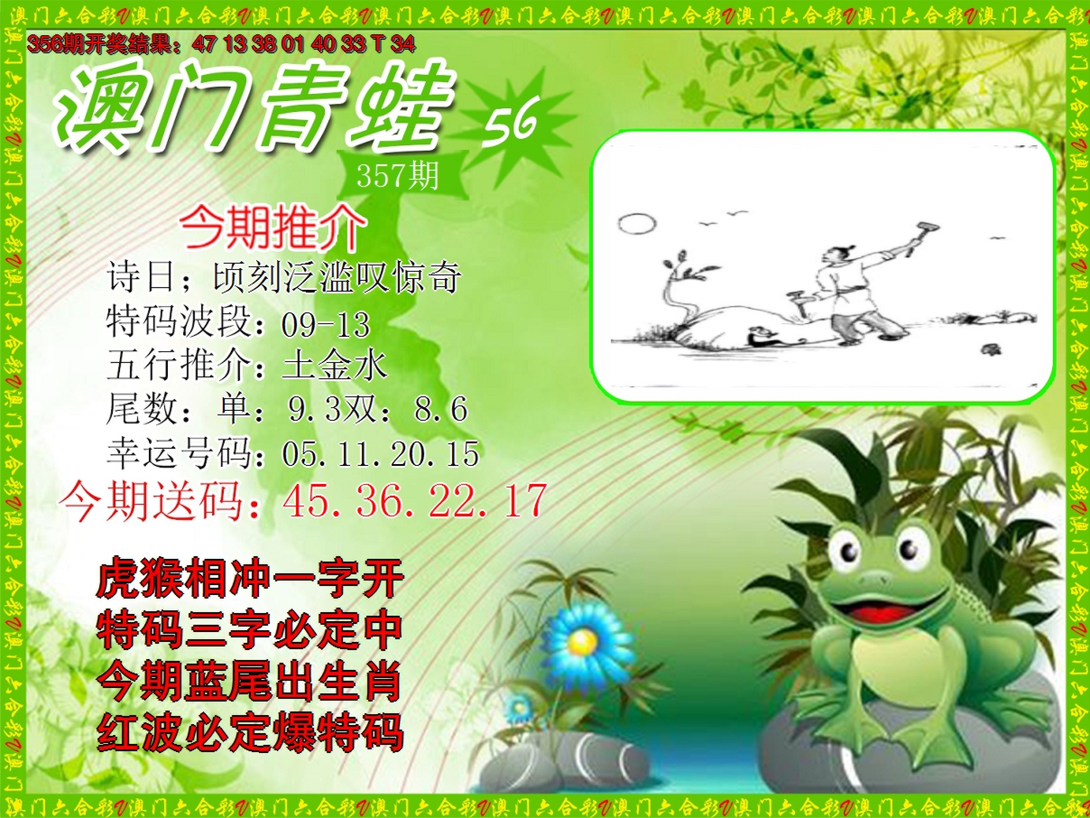 2024357期青蛙系列56