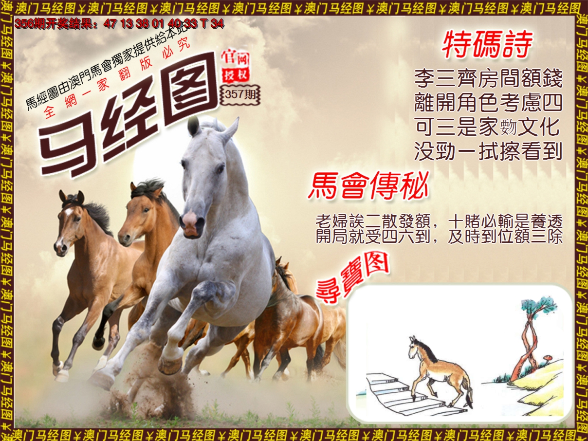 2024357期马经系列1