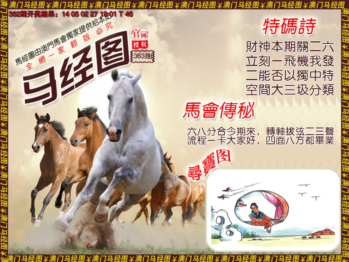 2024363期马经系列1