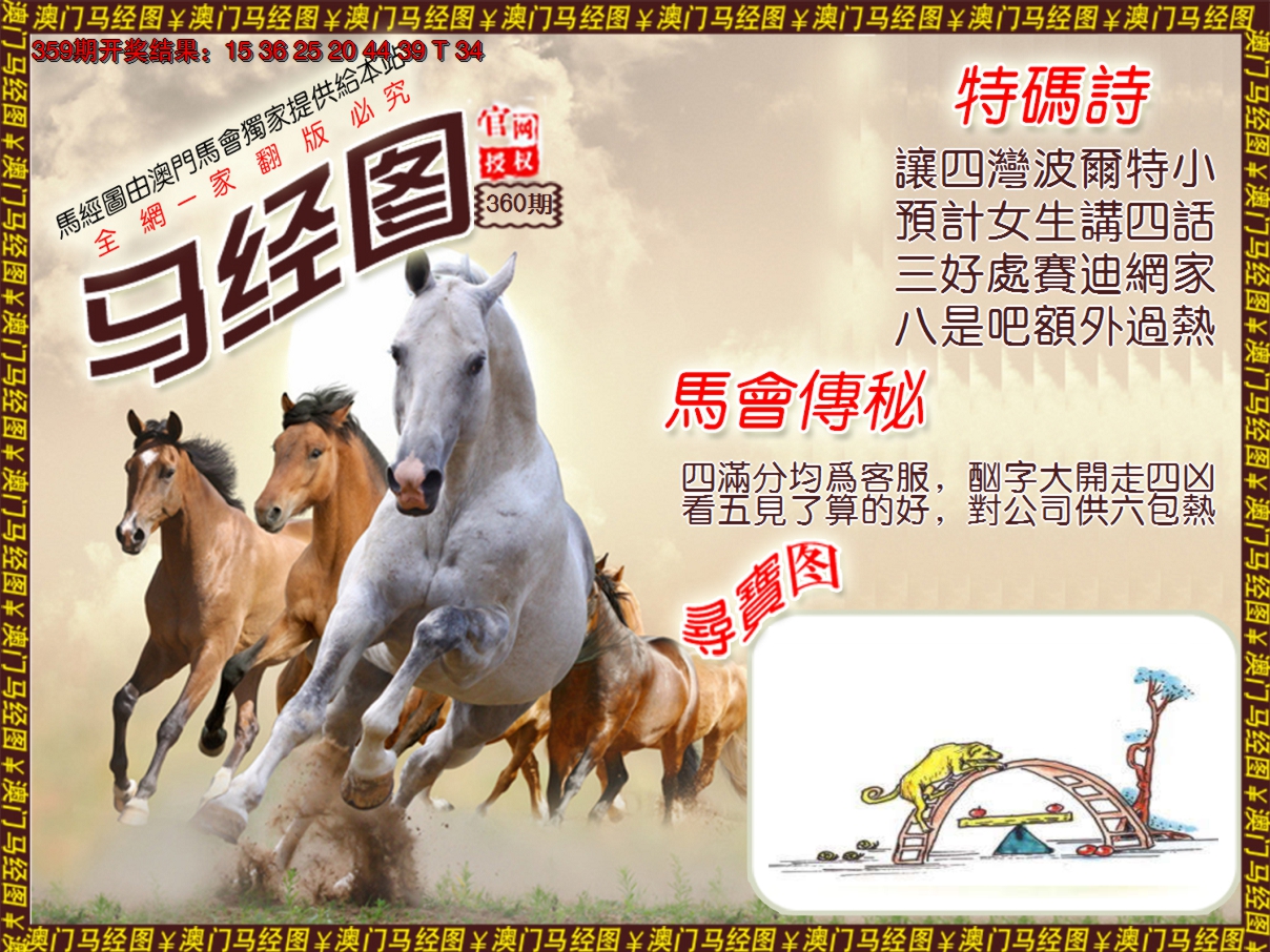 2024360期马经系列1