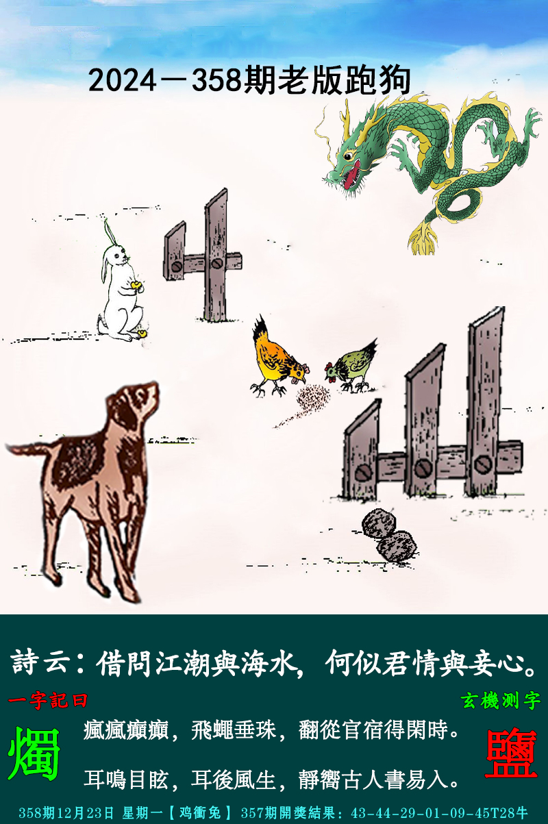 2024358期老跑狗图