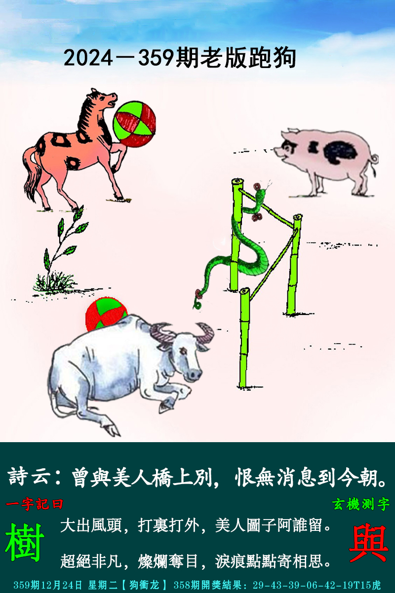 2024359期老跑狗图